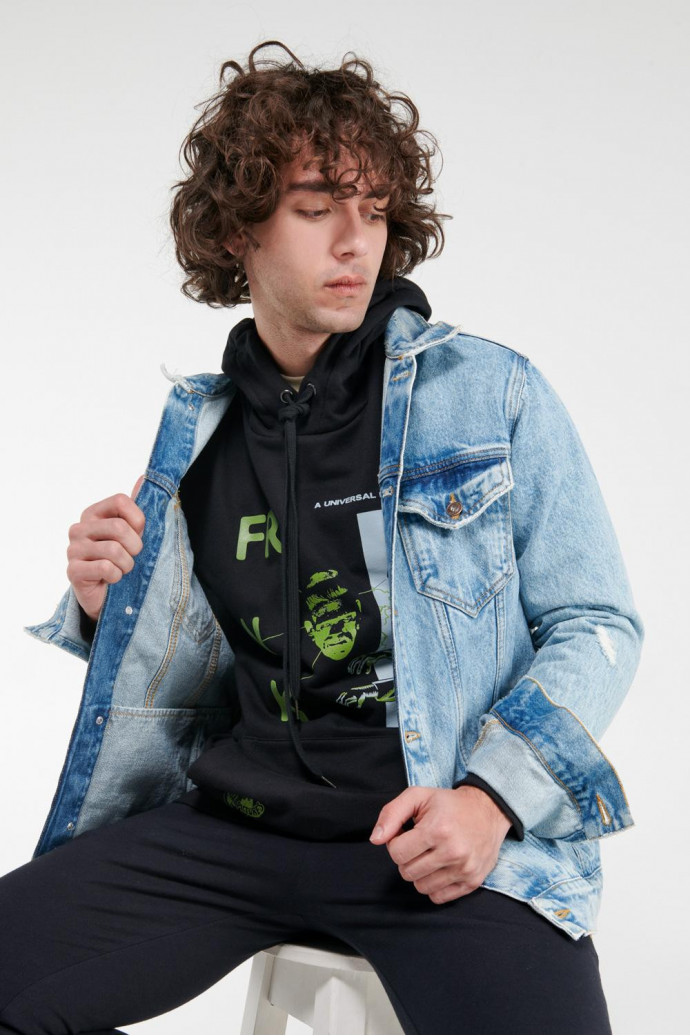 Chaqueta Slim en jean