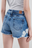 Short jean con laser