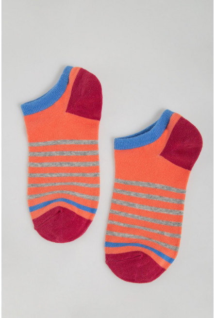Medias cortas con rayas