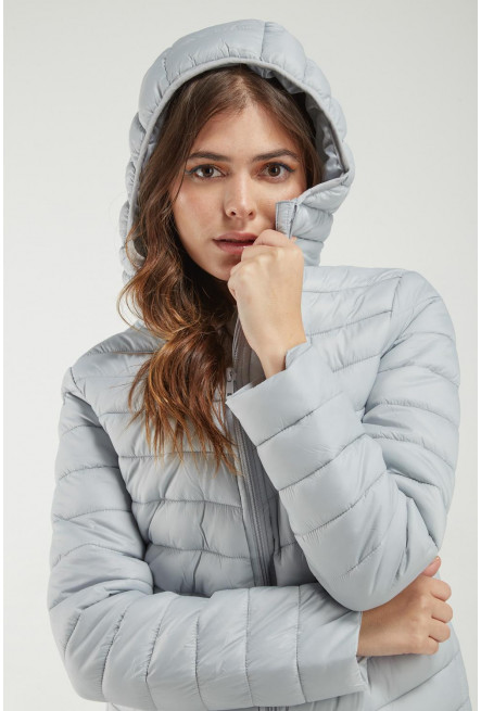 Chaqueta acolchada con capota