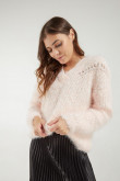 Sueter cuello en v