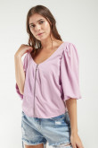 BLUSA UNICOLOR