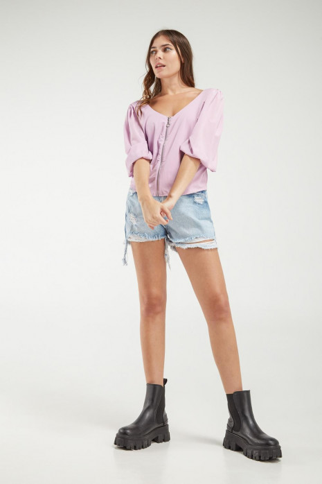 BLUSA UNICOLOR