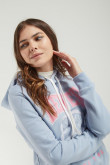 Buzo con capota estampado