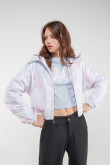Chaqueta estampado tie dye