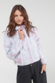 Chaqueta estampado tie dye