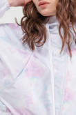 Chaqueta estampado tie dye