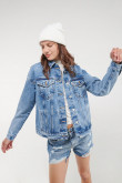 Chaqueta Jean Minnie
