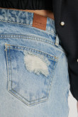 Short jean con rotos