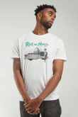 Camiseta, con estampado en frente, de Rick & Morty