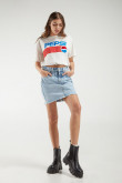 Camiseta manga corta, estampada de Pepsi.