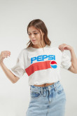 Camiseta manga corta, estampada de Pepsi.