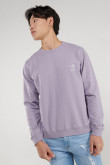 Buzo cuello redondo estampado frente