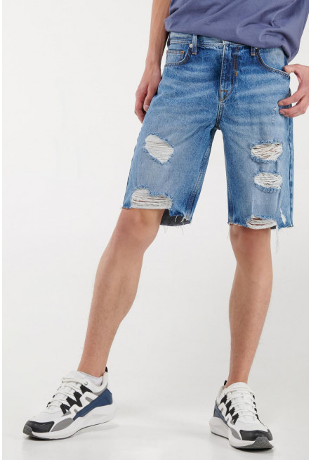 Bermuda denim slim