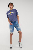 Bermuda denim slim