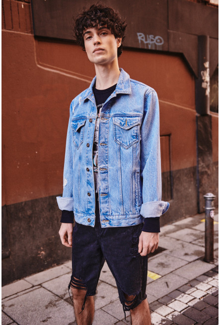 Chaqueta Slim en jean