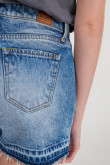 Short jean con laser