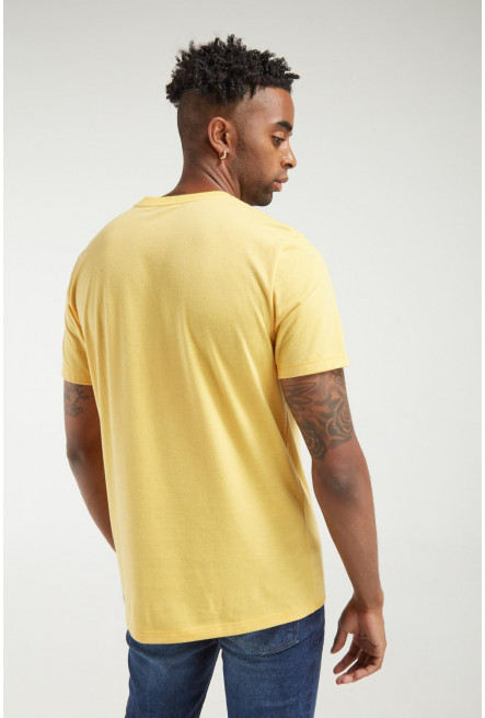 Camiseta básica manga corta con estampado