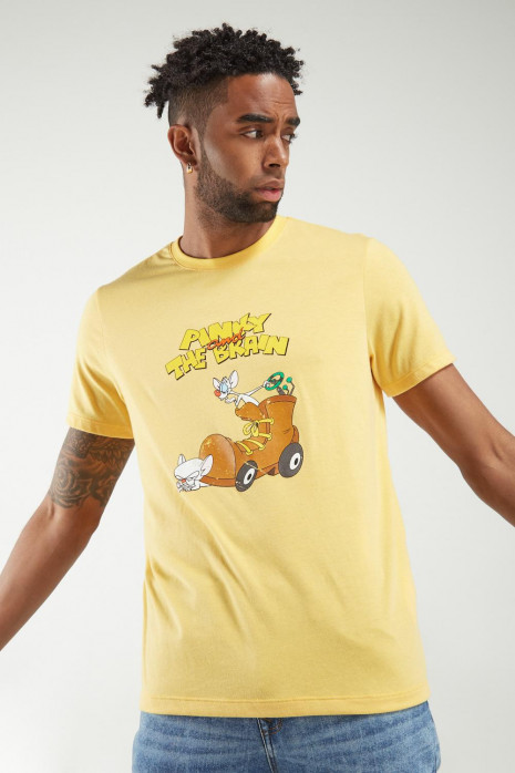 Camiseta cuello redondo de Pinky & Cerebro