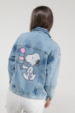 Chaqueta Jean Snoopy