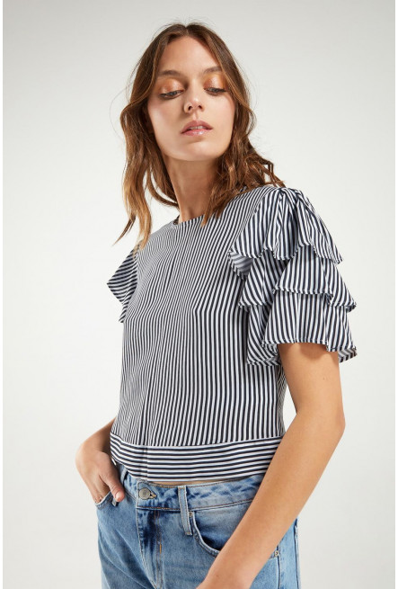 BLUSA A RAYAS