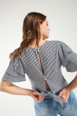 BLUSA A RAYAS