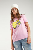Camiseta manga corta estampada de MTV.