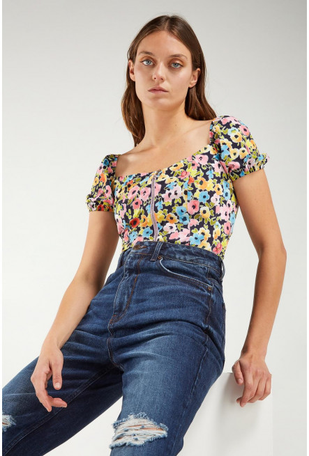 Blusa estampada