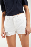 Short denim tiro alto