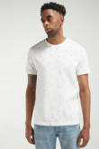 Camiseta manga corta con estampado.