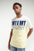Camiseta manga corta con estampado.