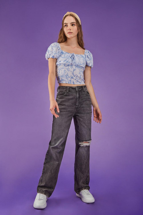 Blusa estampada