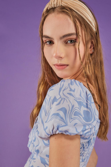 Blusa estampada