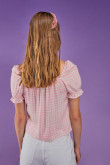 Blusa a cuadros