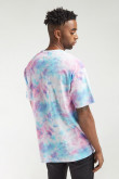 Camiseta tie dye manga corta estampado de Coraje, el Perro Cobarde.