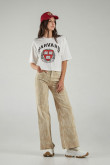 Camiseta, con estampado en frente, de Harvard