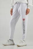 Pantalón jogger, con estampado en bota frente, de Harvard
