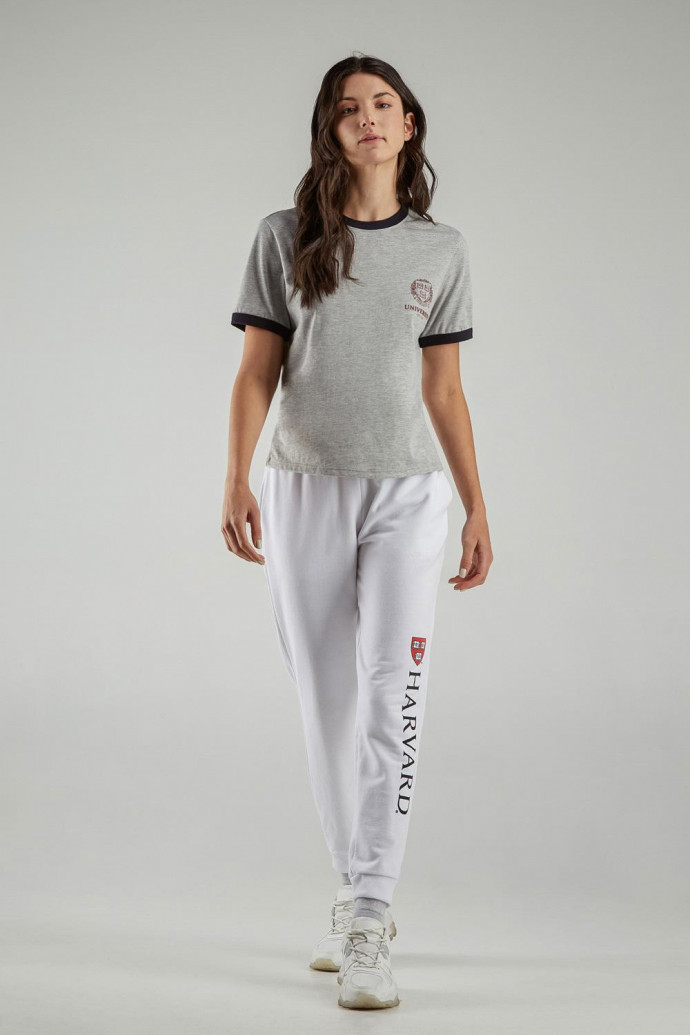 Camiseta, con estampado en frente, de Harvard