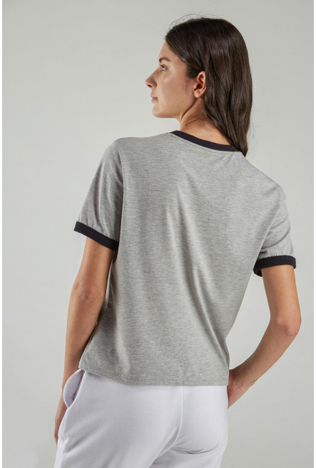 Camiseta, con estampado en frente, de Harvard