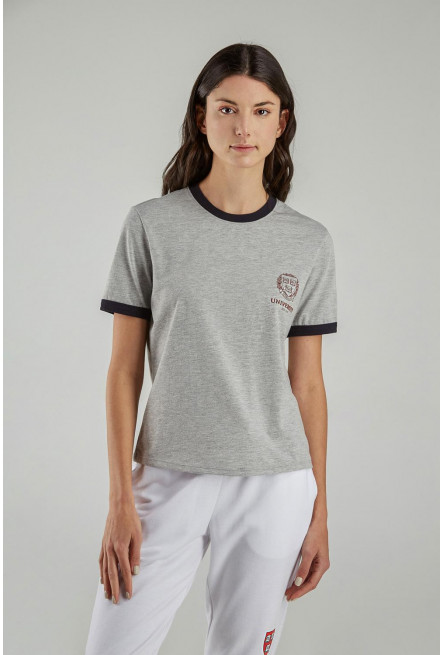 Camiseta, con estampado en frente, de Harvard