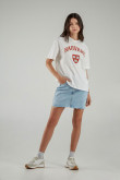 Camiseta, con estampado en frente, de Harvard
