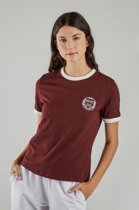 Camiseta, con estampado en frente, de Harvard