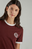 Camiseta, con estampado en frente, de Harvard