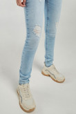 jean Jegging tiro alto
