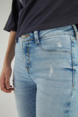 jean Jegging tiro alto
