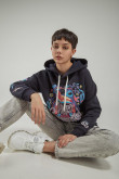 Buzo con capota oversize de Lilo & Stitch
