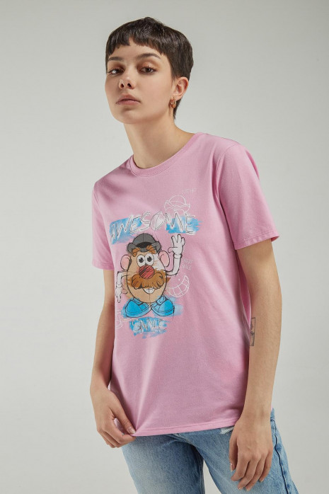 Camiseta manga corta estampada del Señor Cara de Papa.
