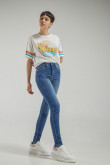 Jean jegging super alto