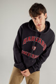 Buzo con capota, con estampado en frente, de Harvard