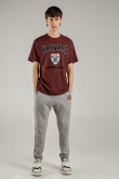 Camiseta, con estampado en frente, de Harvard